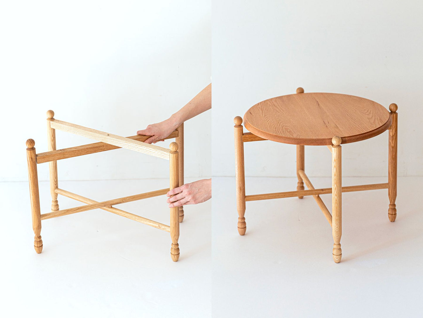 オリジナル・折りたたみ式コーヒーテーブル