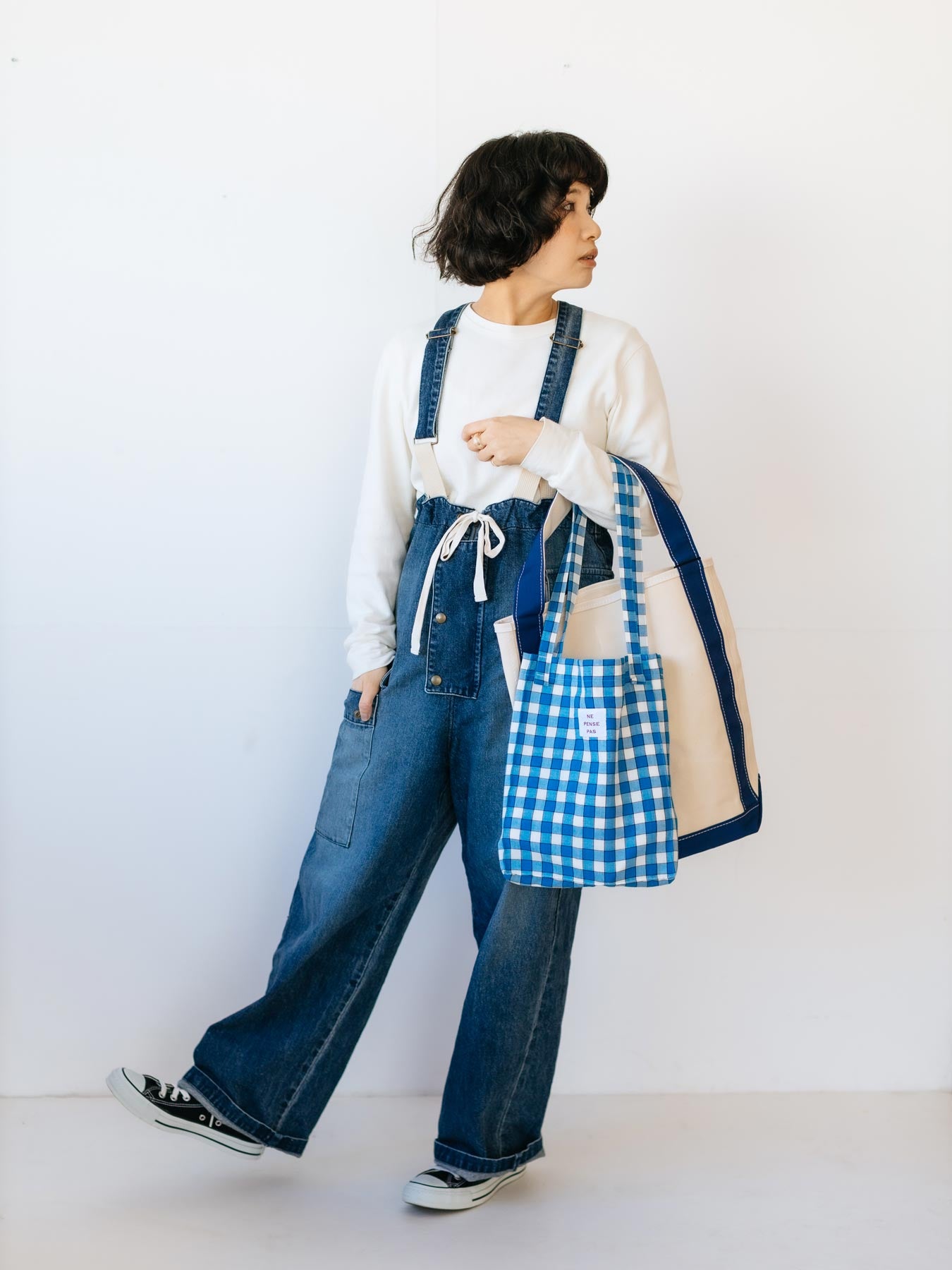 ne pense pas アップサイクルエコバッグ