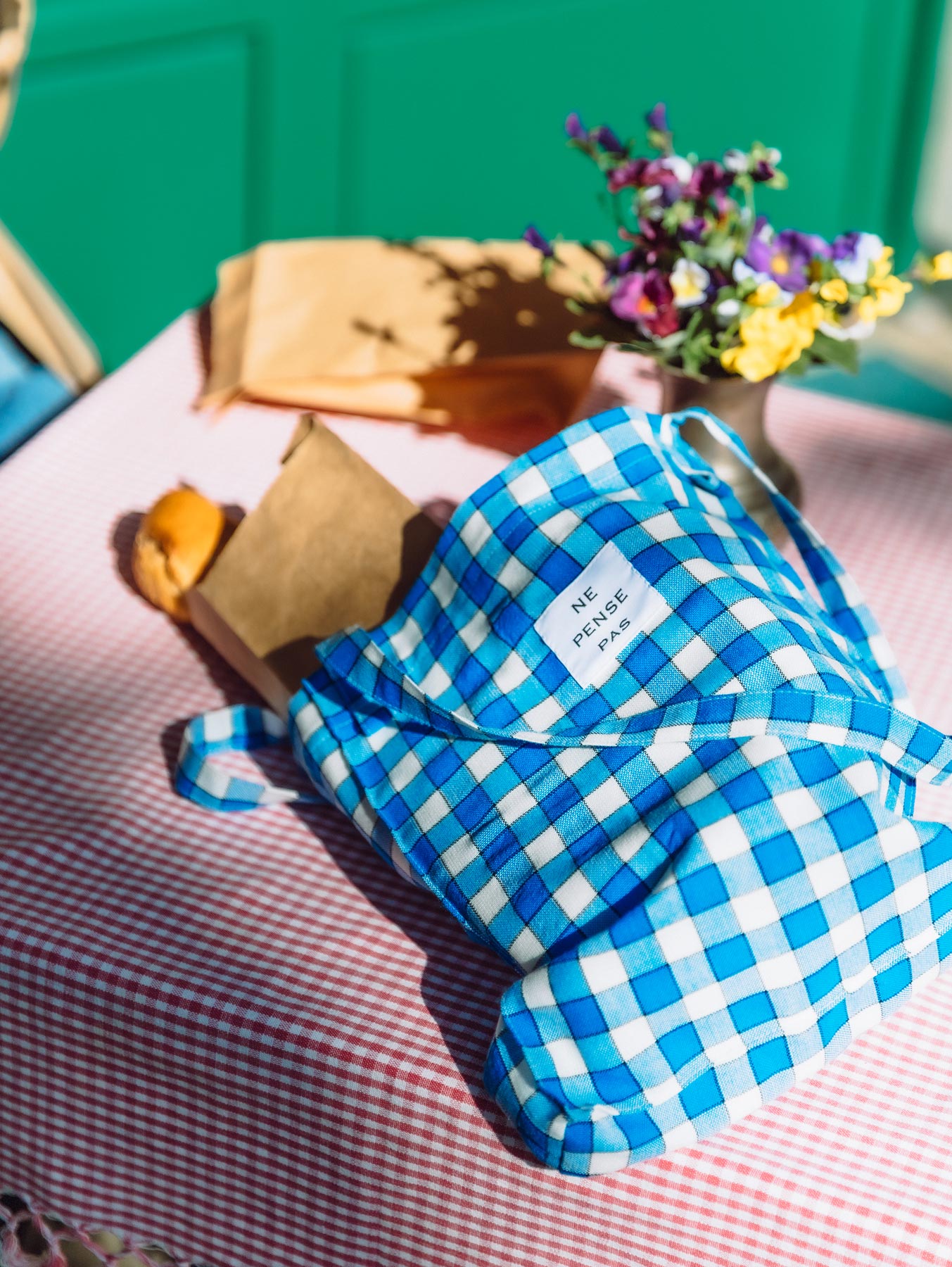 ne pense pas アップサイクルエコバッグ