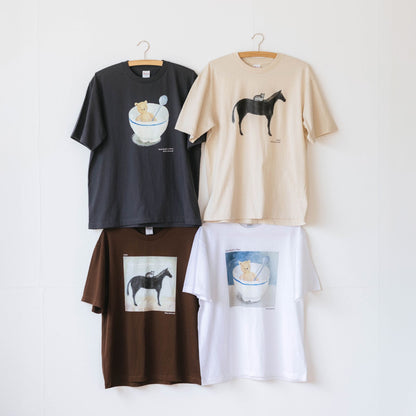 【数量限定】坂巻弓華 × Orné de Feuilles ビッグシルエットTシャツ