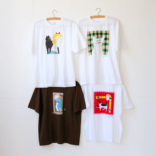 yamasakichiyo × Orneko ビッグシルエットTシャツ