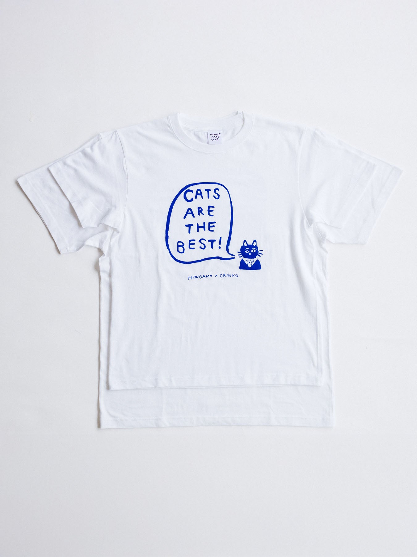 HONGAMA × Orneko Tシャツ／CATS ARE THE BEST｜洋服｜オルネ ド