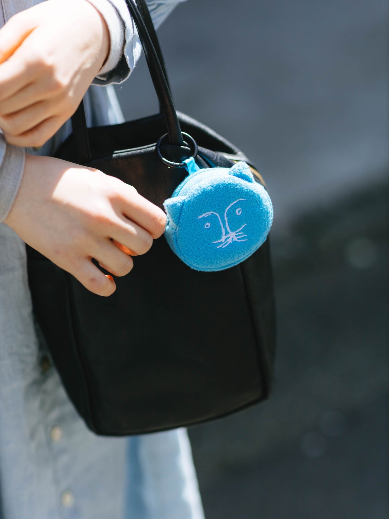 オルネコ・マスコットフェイスポーチ｜ポーチ｜オルネ ド フォイユ公式