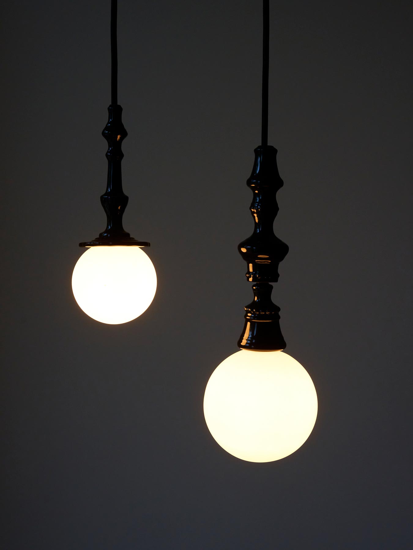 オルネドフォイユ◼️オリジナル・コンポゼランプ／ホワイト オリジナル・コンポゼランプ／ホワイト｜ペンダントランプ｜オルネ ド