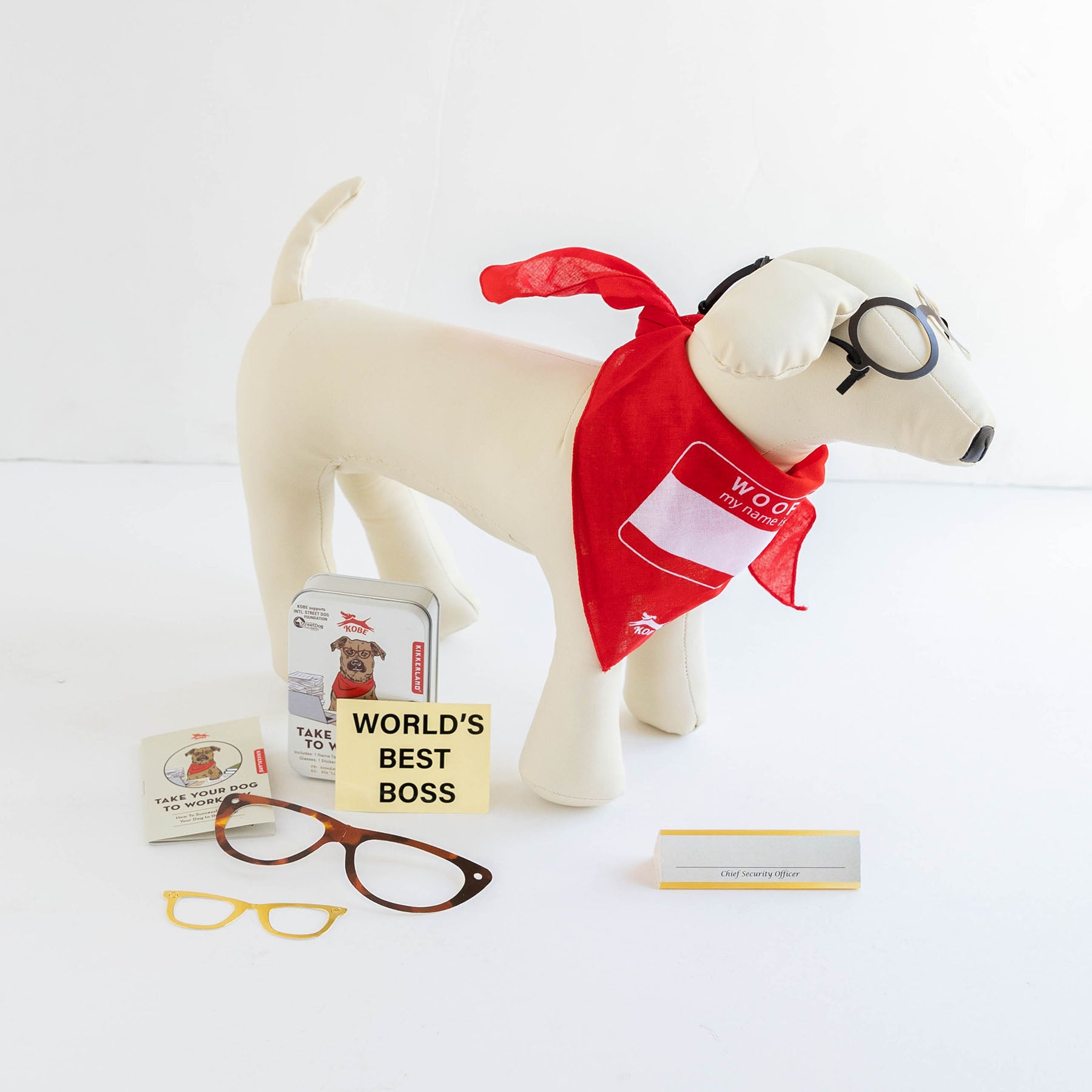 KOBE TAKE YOUR DOG TO WORK DAY KIT（犬のお仕事キット）｜文具