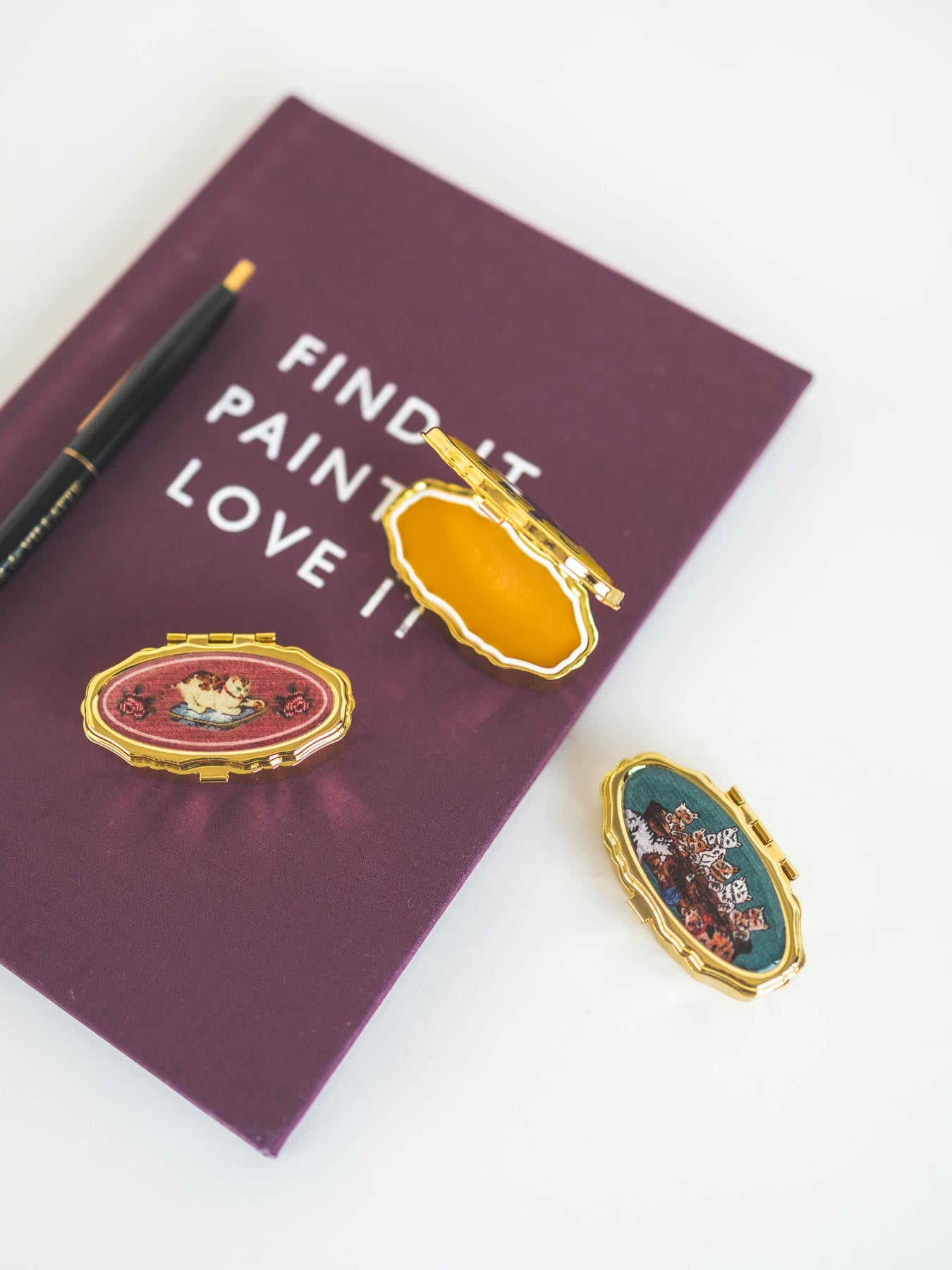 オルネ限定デザイン】ANDREA GARLAND アロマリップ&ネイルバーム