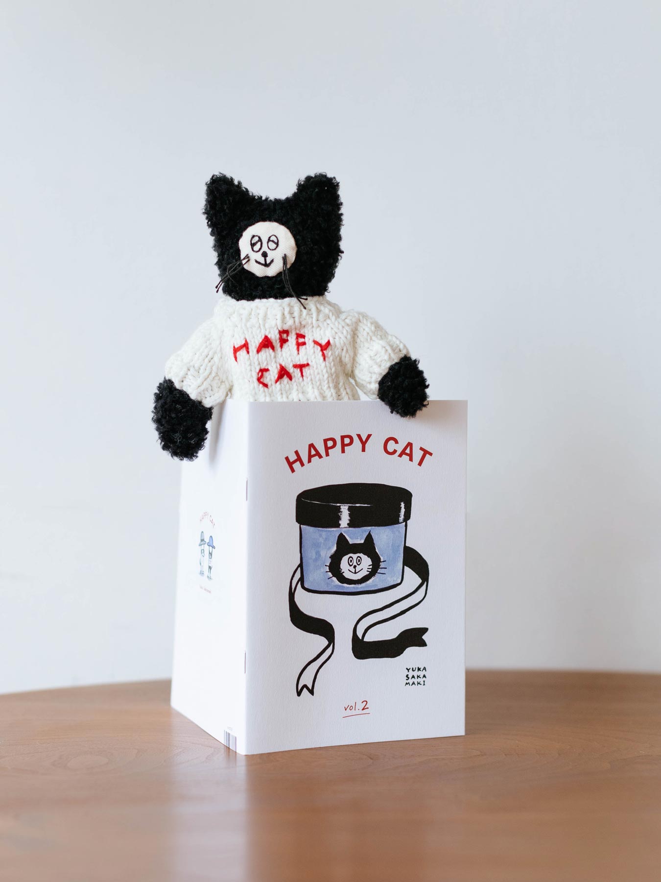 坂巻弓華 HAPPY CAT Vol.2／なんだか少し大きい気がする。｜文具