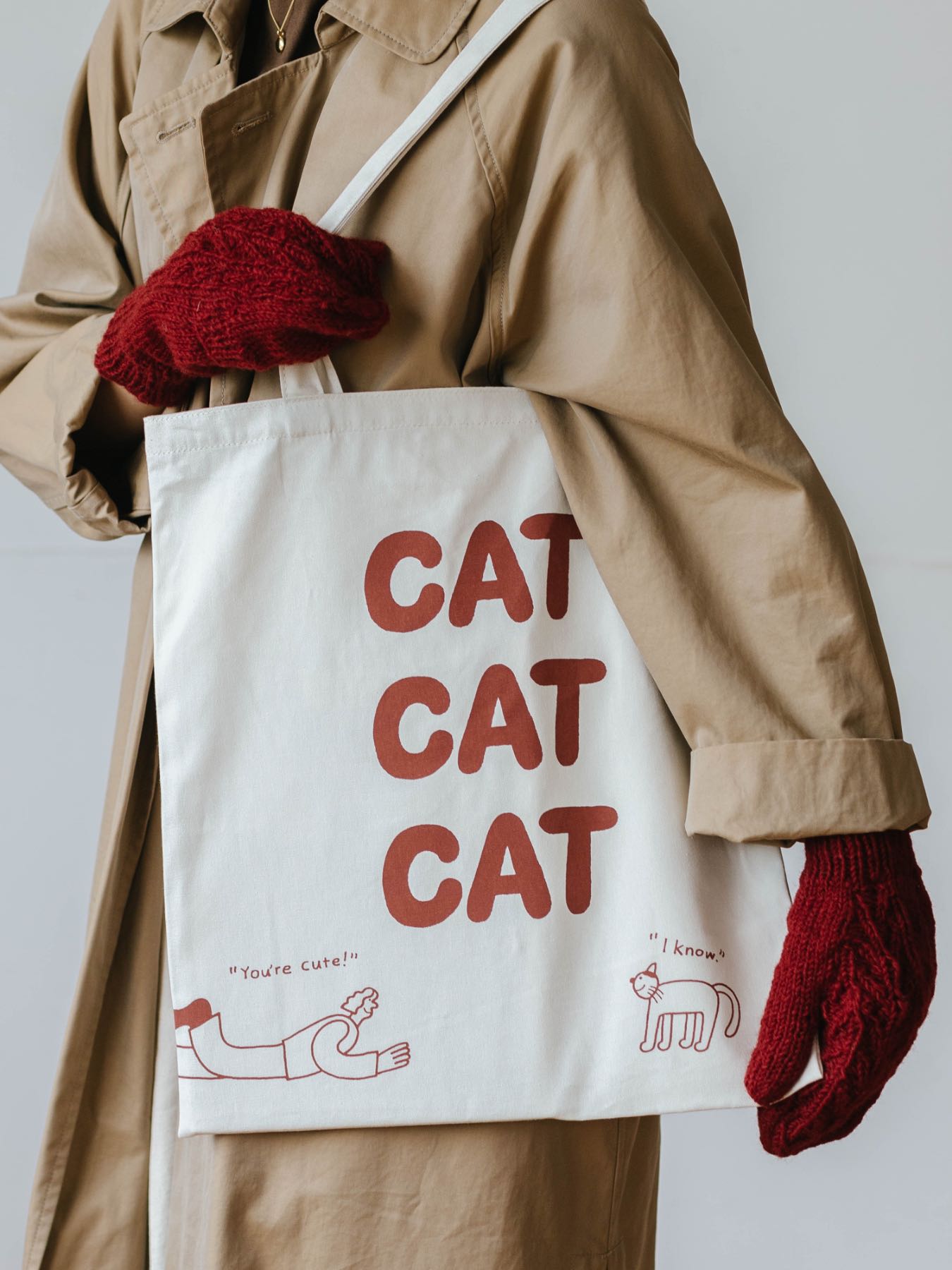 STOMACHACHE. × Orneko トートバッグ