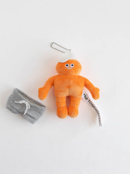 ズボンは脱げます。