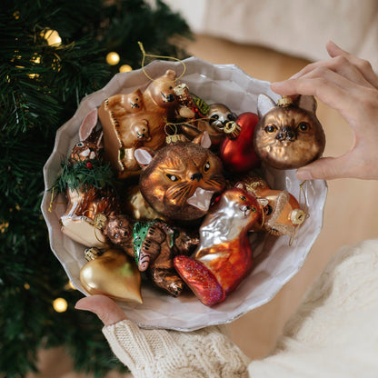 アニマル・ガラスオーナメント
