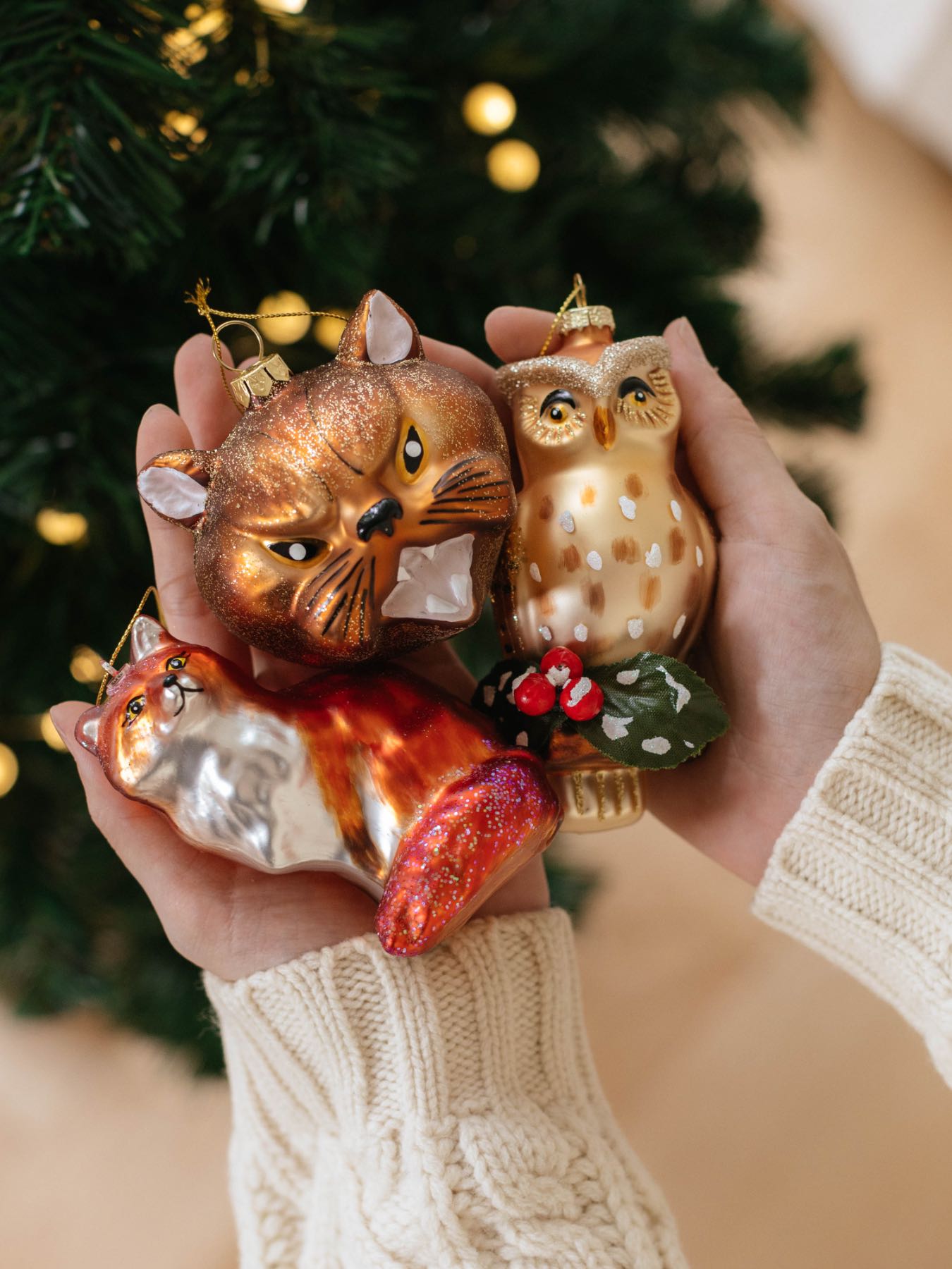 アニマル・ガラスオーナメント｜ガーランド・オーナメント