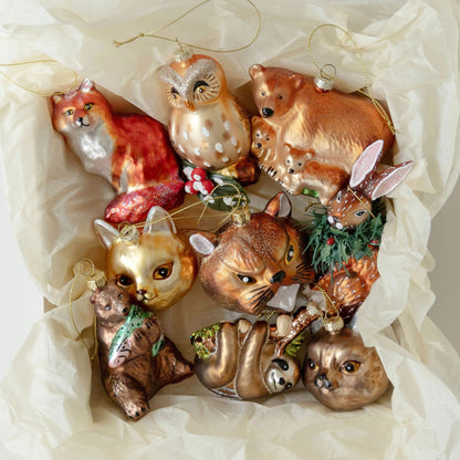 アニマル・ガラスオーナメント