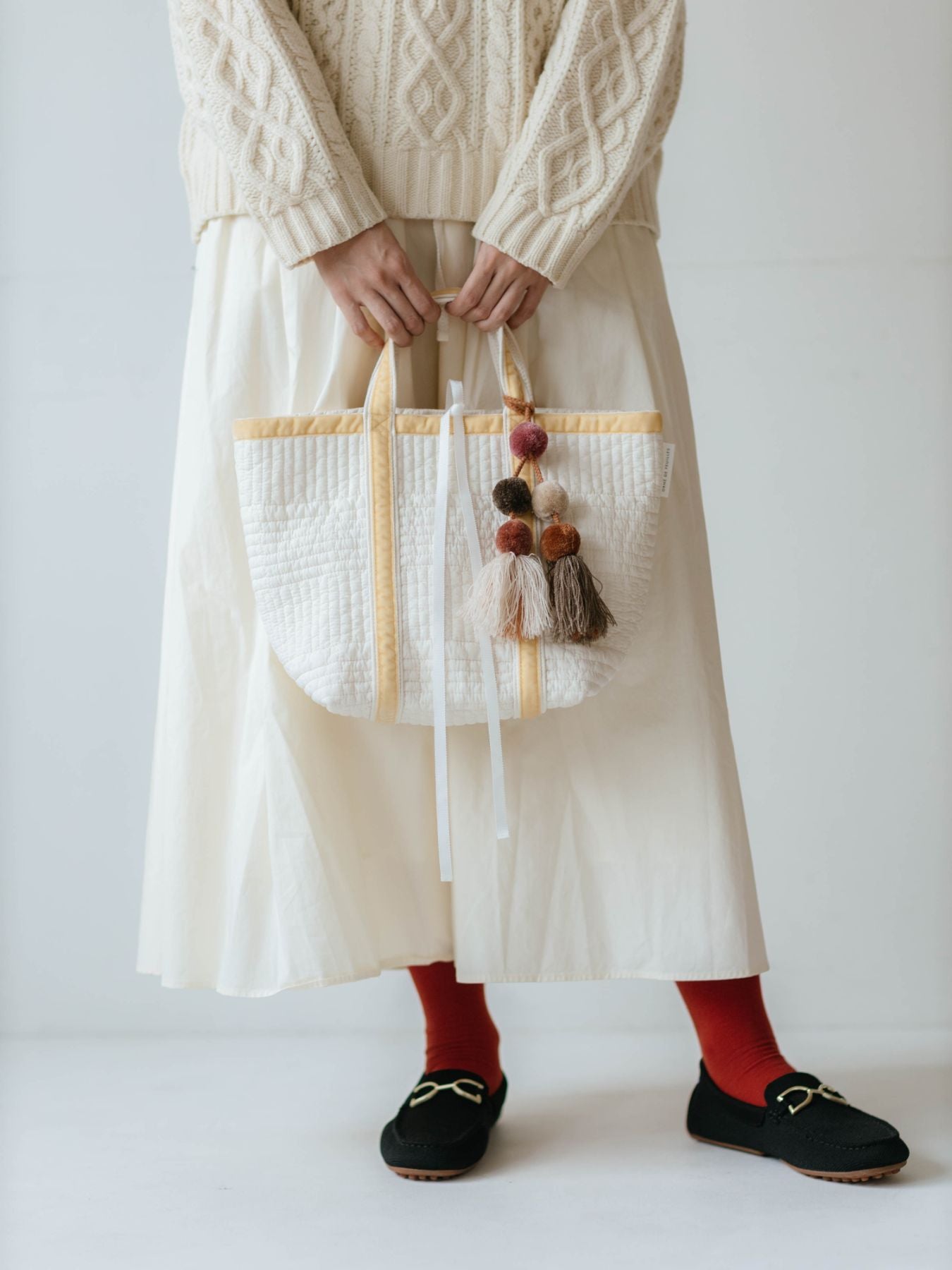 ポンポンチャーム／ミックスカラー