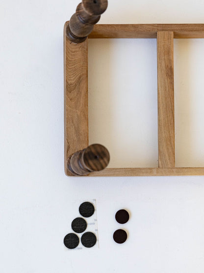 脚がガタつく場合があります。