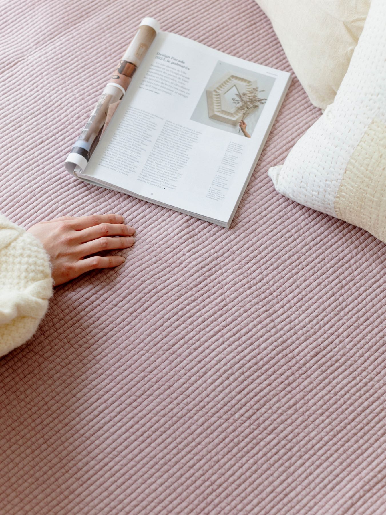 HUG Ō WäR × Orné de Feuilles イブルマルチカバー