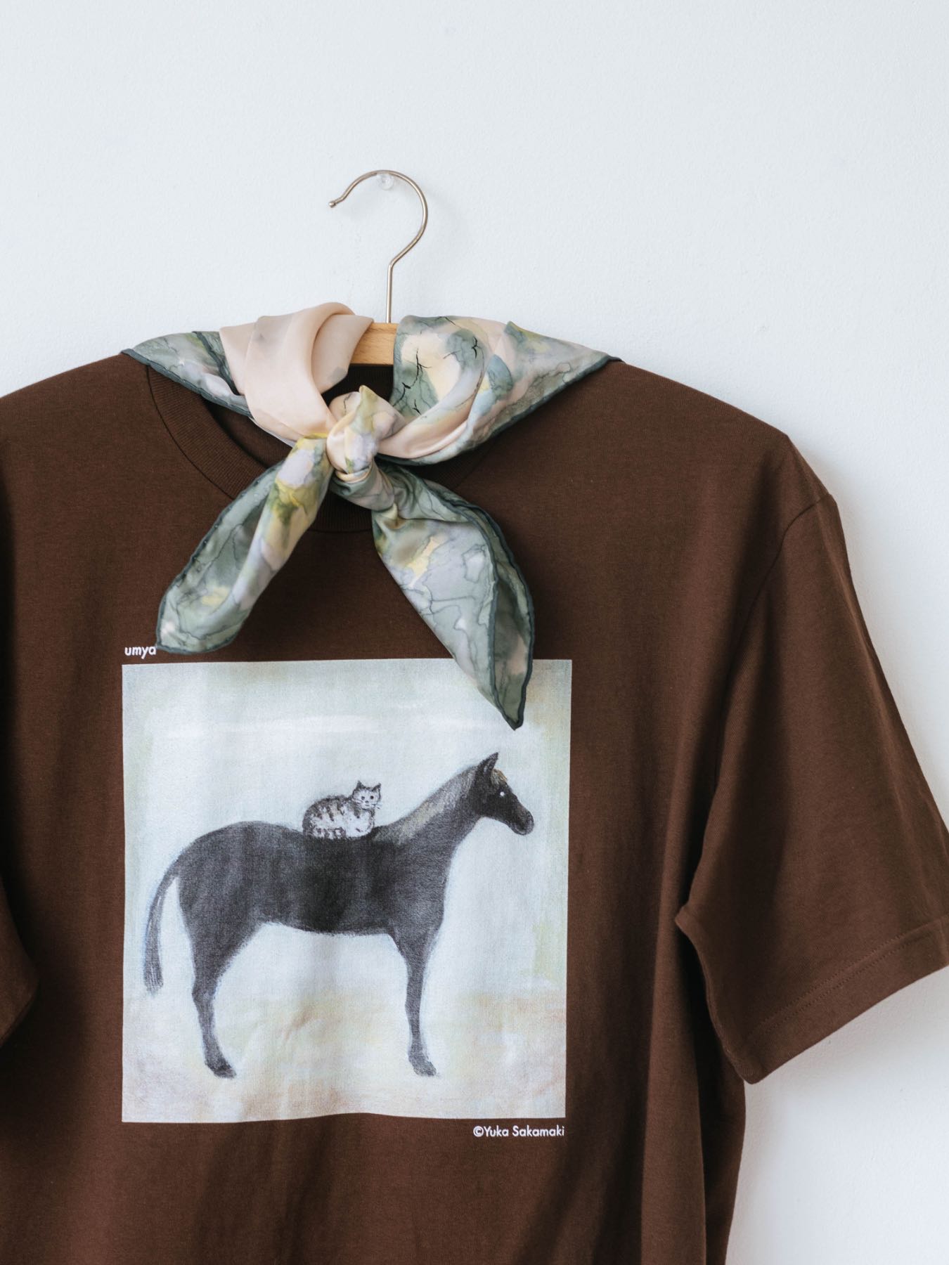 数量限定】坂巻弓華 × Orné de Feuilles ビッグシルエットTシャツ