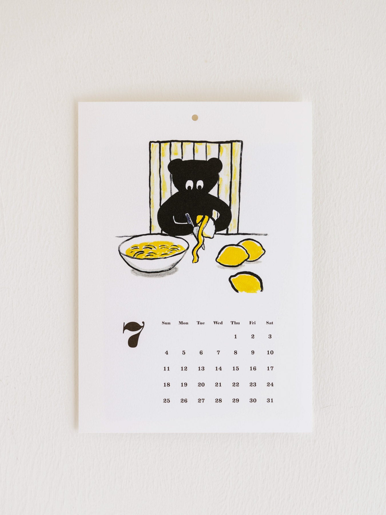 坂巻弓華 HAPPY CAT カレンダー 2027｜文具・ステーショナリー｜オルネ