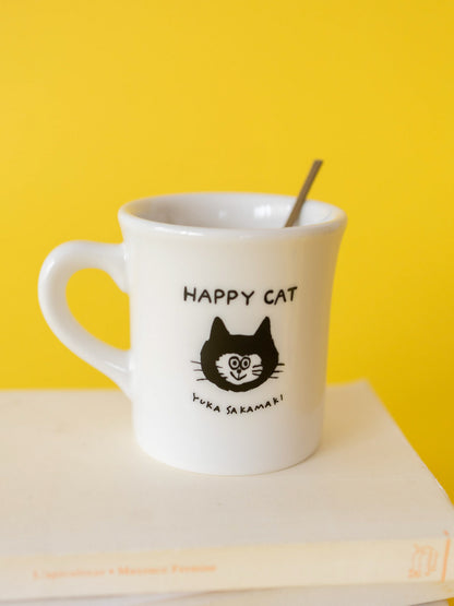 坂巻弓華 HAPPY CAT マグカップ