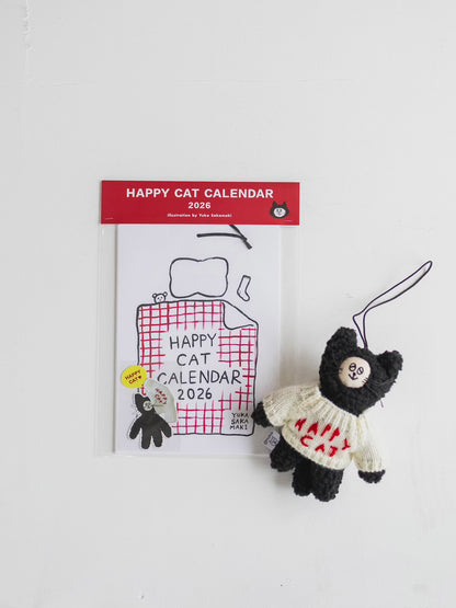 坂巻弓華 HAPPY CAT カレンダー 2026