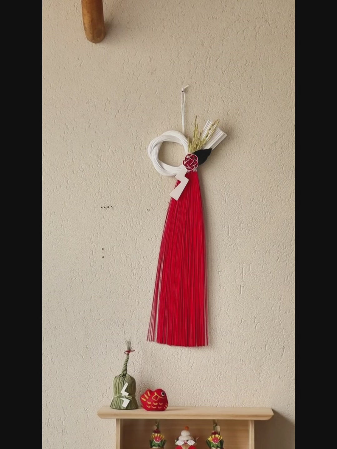 INAKEN 小さなしめ縄（通年用）／まめ綯い｜壁飾り・ウォールデコ