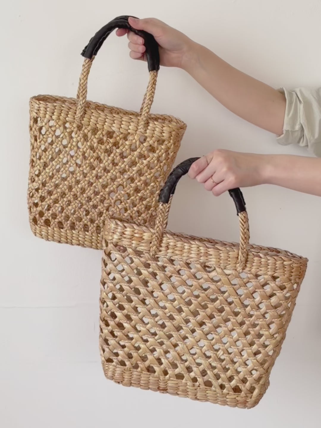 ウォーターヒヤシンス・カゴバッグ｜バッグ｜オルネ ド フォイユ公式