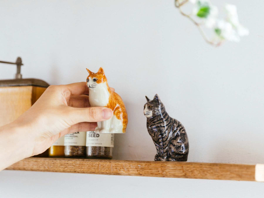 Quail Ceramics キャット・ソルト&ペッパーセット