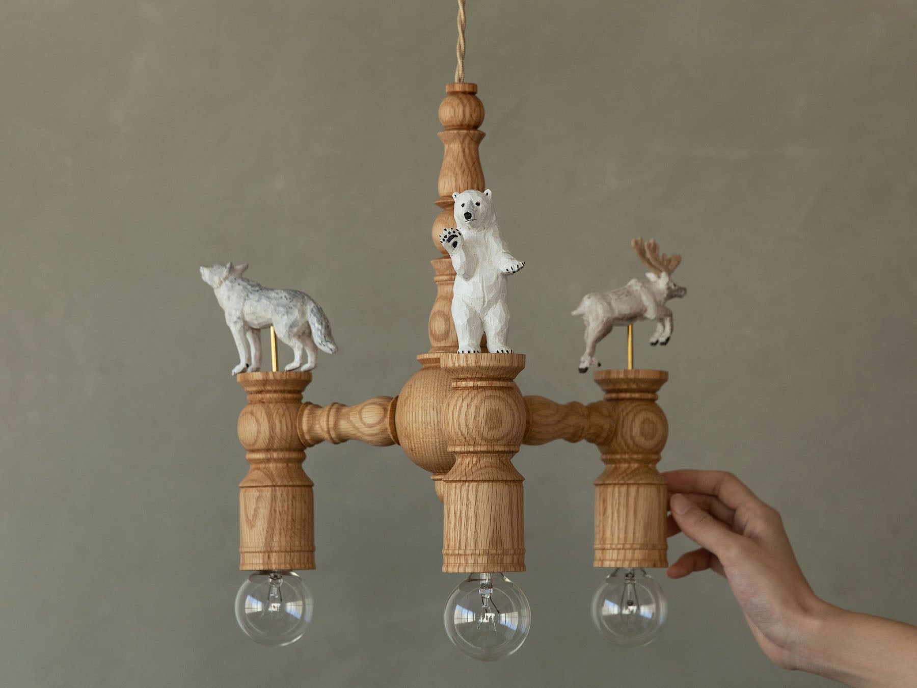 Rebmob木工 ペンダントライト 3灯／A｜オルネ ド フォイユ公式