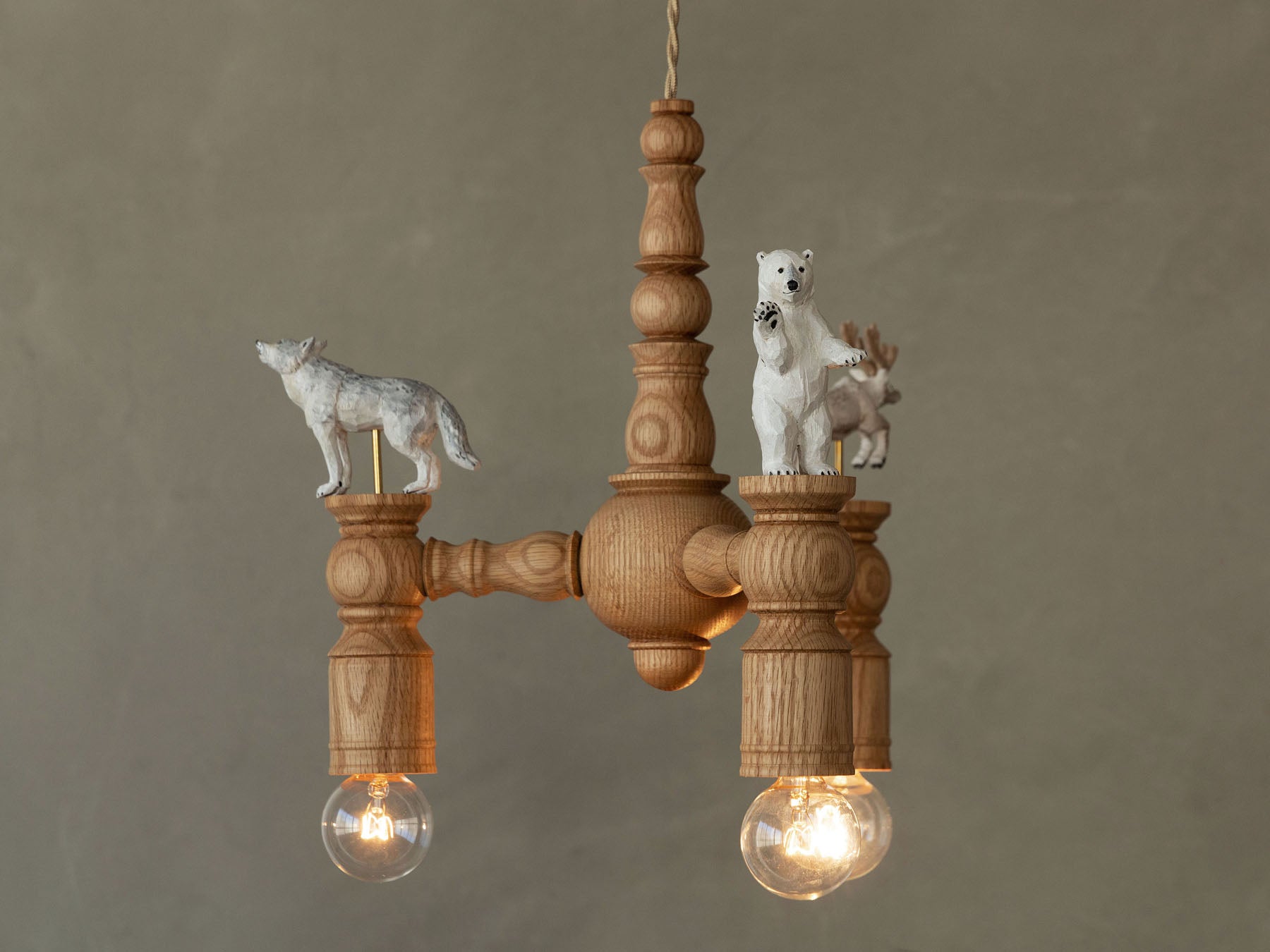 Rebmob木工 ペンダントライト 3灯／A｜オルネ ド フォイユ公式