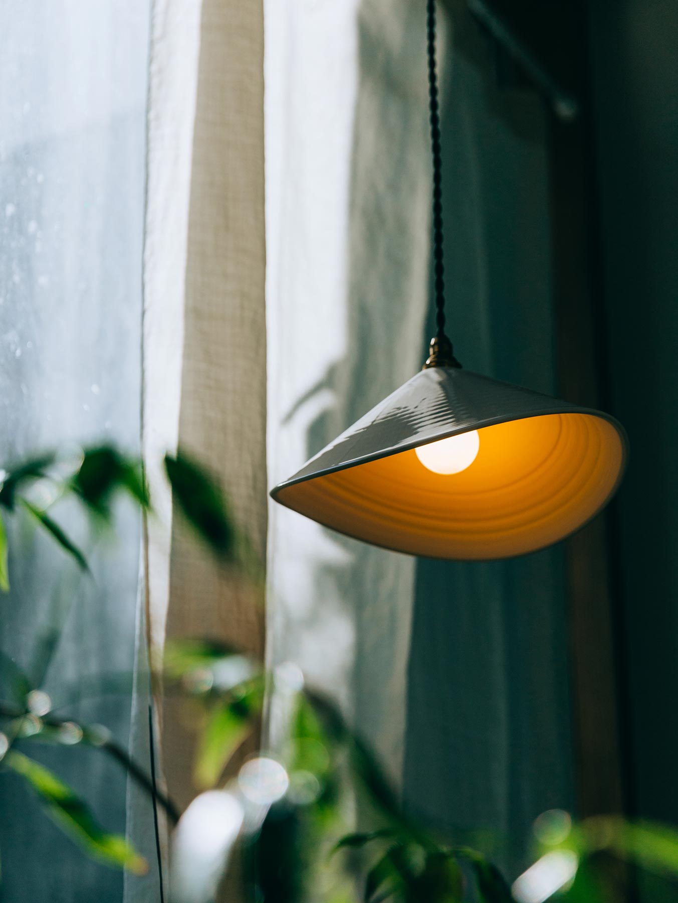 3RD CERAMICS ペンダントランプ／ツヤあり（別注）｜ペンダントランプ