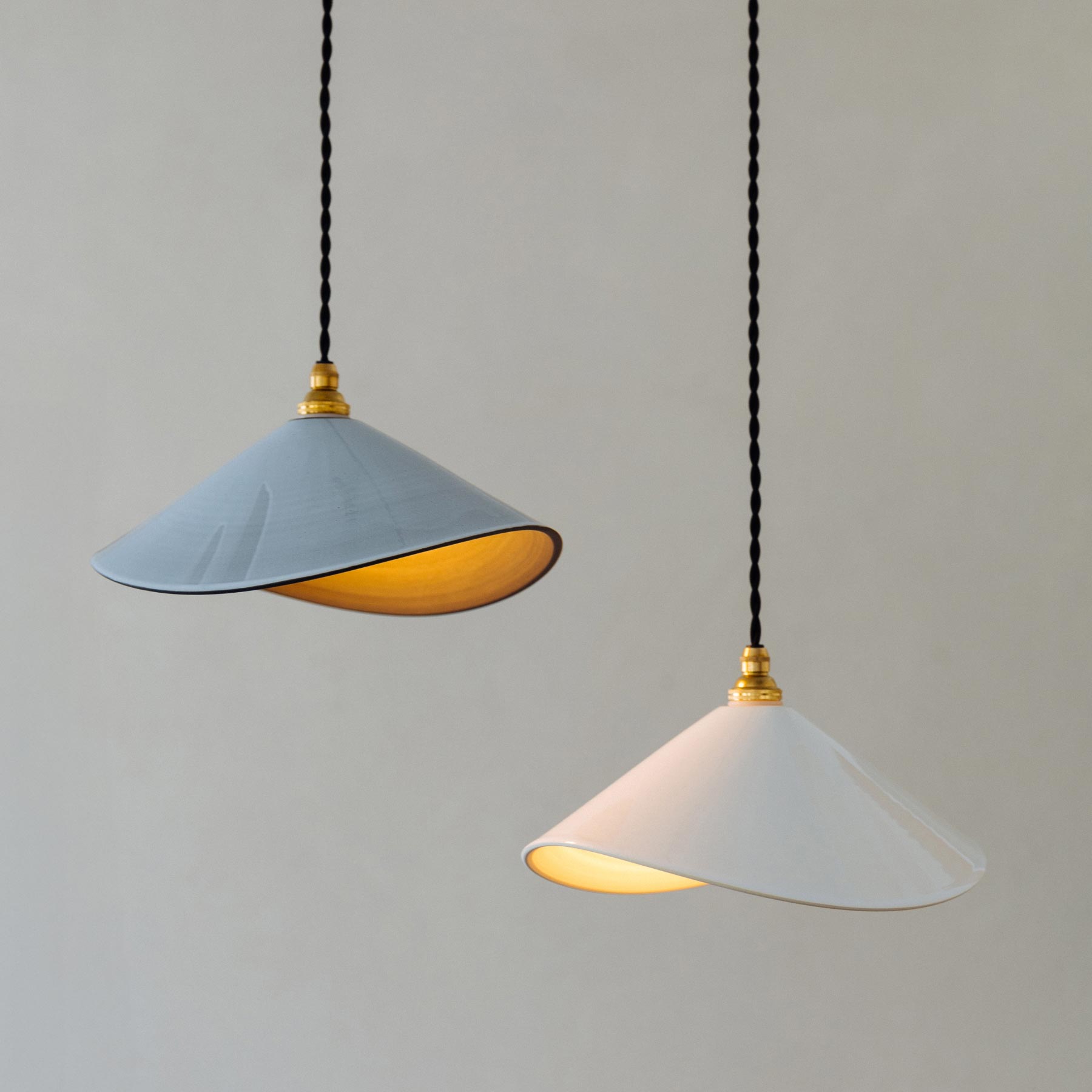 3RD CERAMICS ペンダントランプ／ツヤあり（別注）｜ペンダントランプ