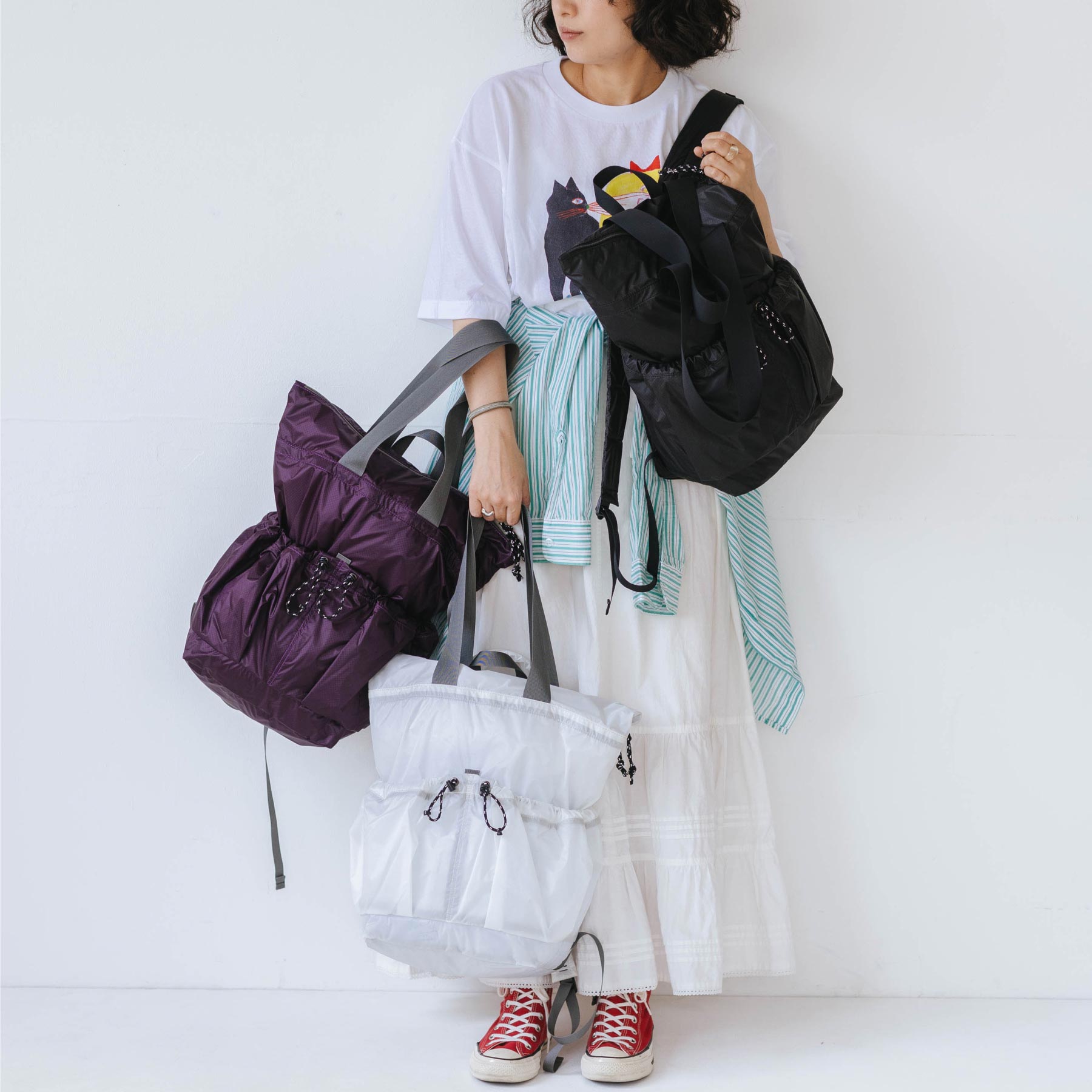 StitchandSew トート型バックパック｜バッグ｜オルネ ド フォイユ公式