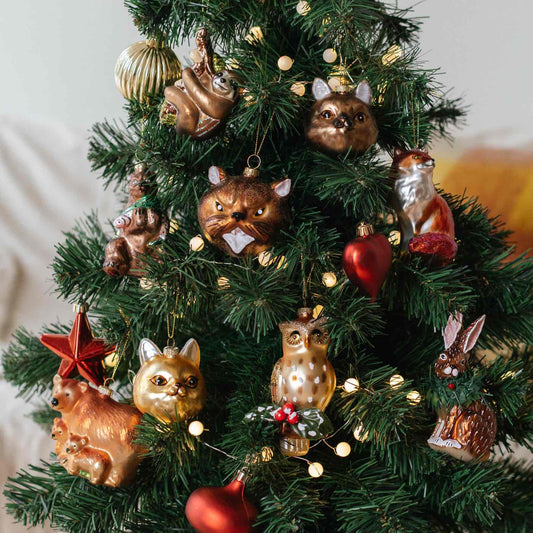 アニマル・ガラスオーナメント