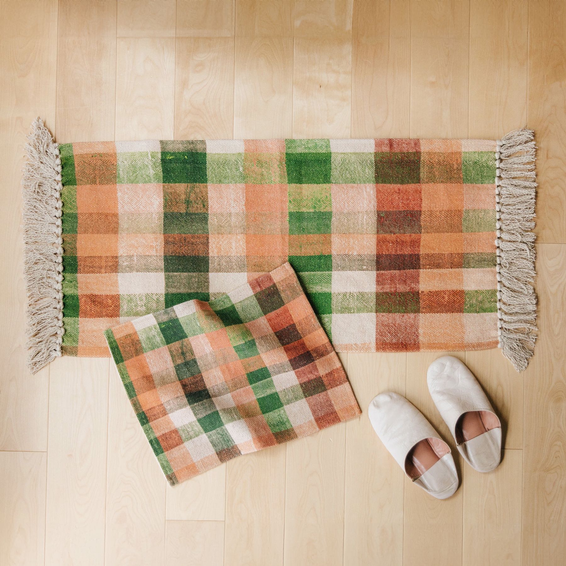 オルネドフォイユ　オリジナル・ハイクプリントラグ　ハイク　カーペット　マット オリジナル・ハイクプリントラグ（140×200cm）｜ラグ｜オルネ ド