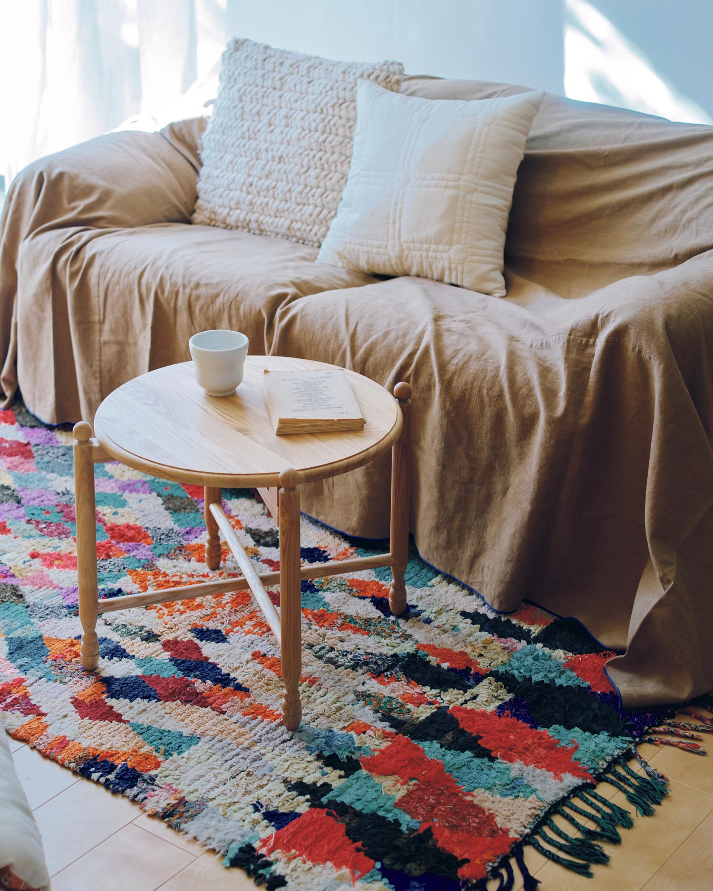 オリジナル・折りたたみ式コーヒーテーブル