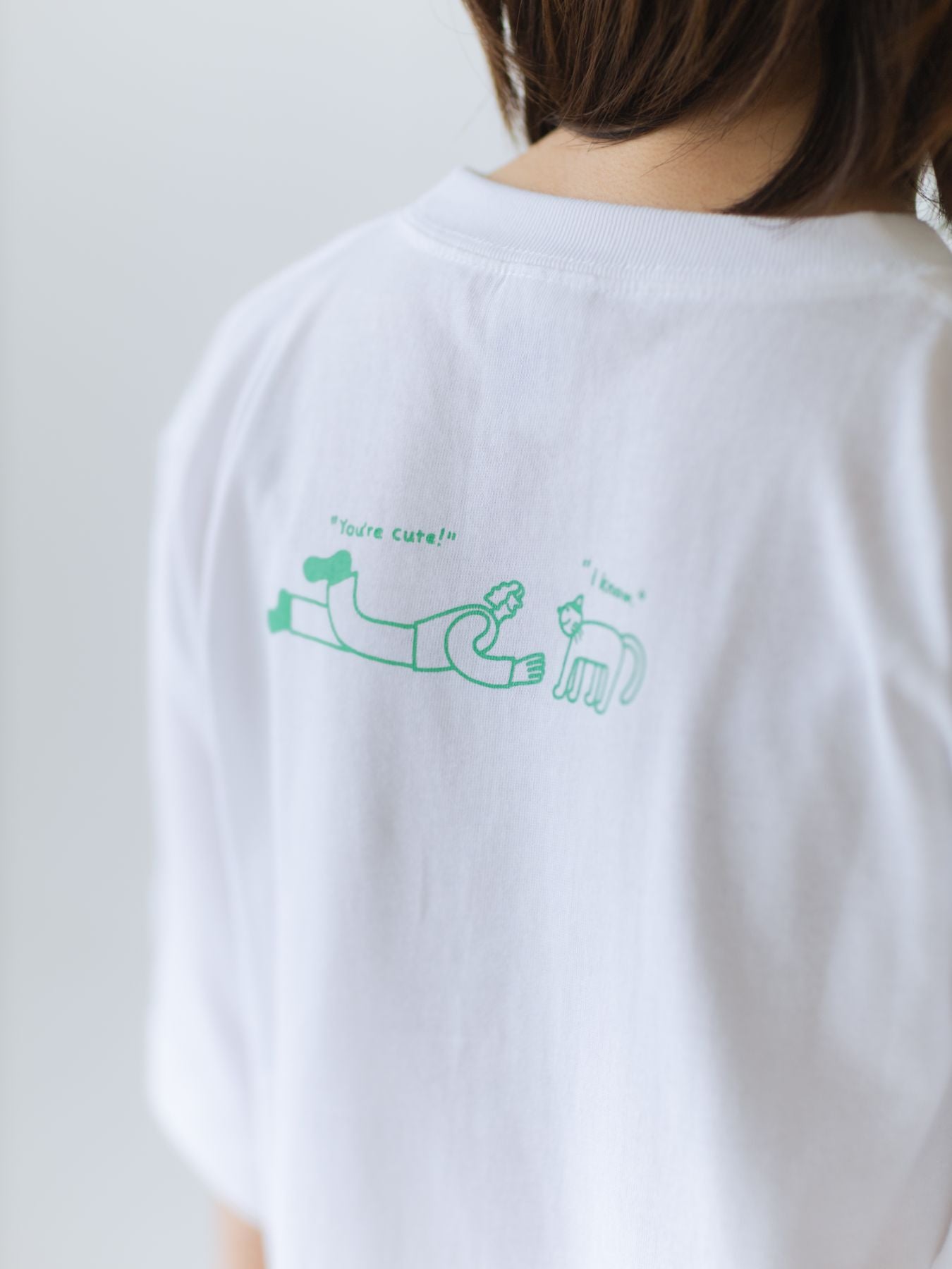 STOMACHACHE. × Orneko Tシャツ