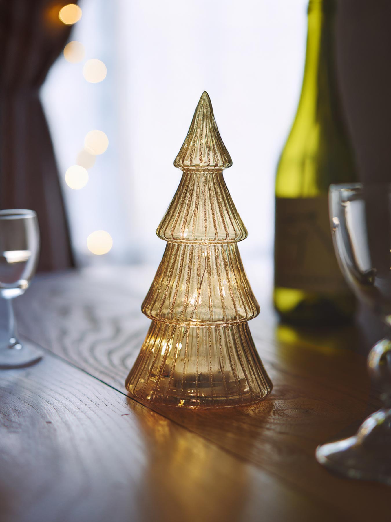 ガラスツリー（ライト付き）｜オブジェ・ぬいぐるみ｜オルネ ド