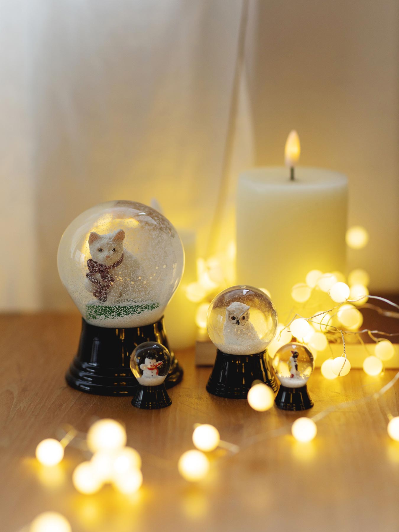 PERZY スノードーム／Sサイズ｜オブジェ・ぬいぐるみ｜オルネ ド