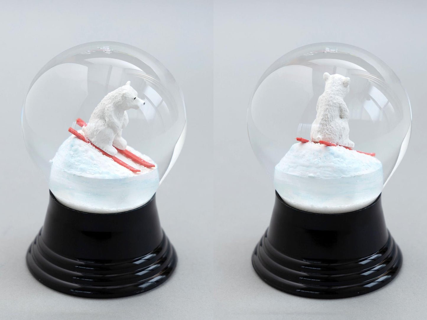 Lサイズ／スキー姿の北極グマ