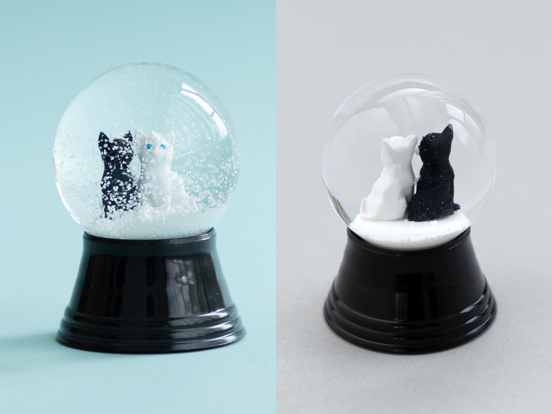 PERZY スノードーム／Mサイズ｜オブジェ・ぬいぐるみ｜オルネ ド