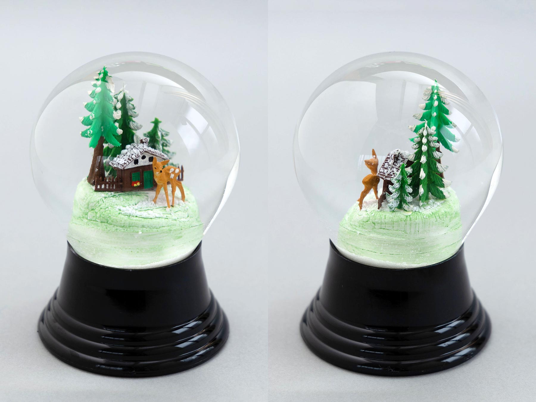 PERZY スノードーム／Lサイズ｜オブジェ・ぬいぐるみ｜オルネ ド