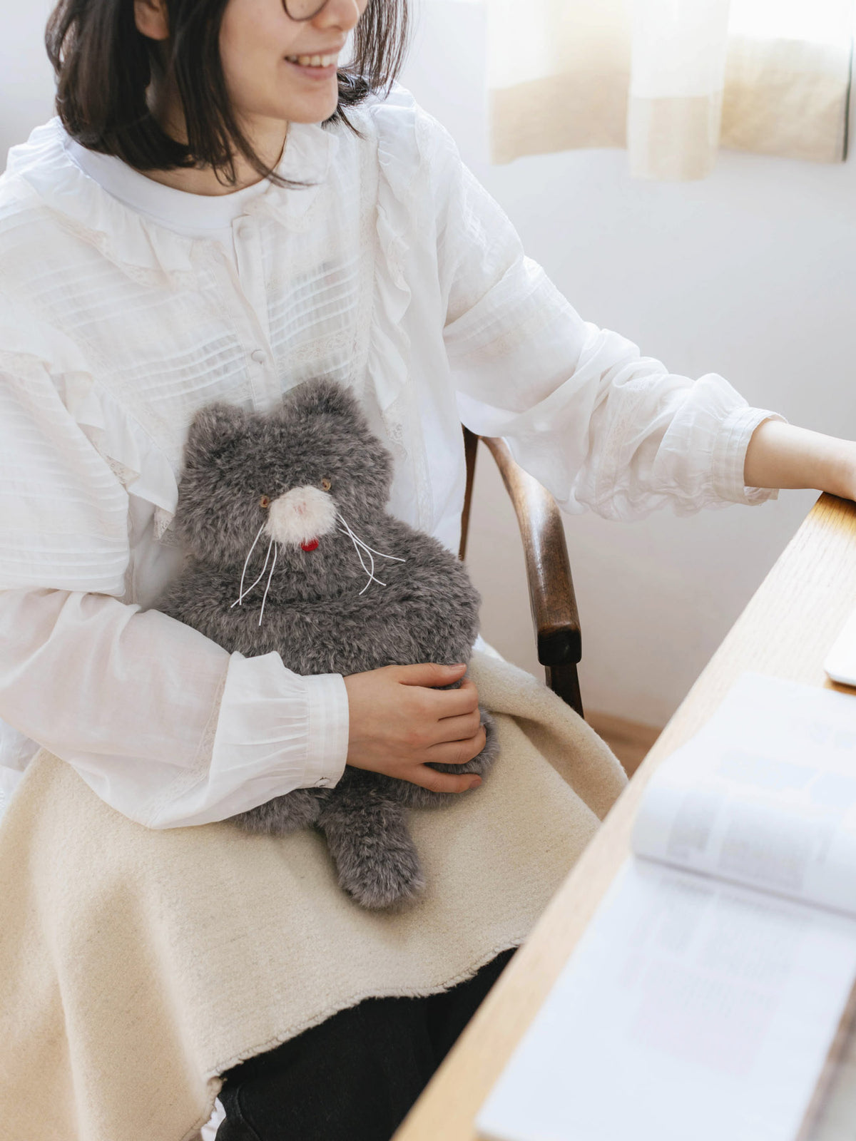 【10/14販売】オリジナル・キャットウォーマー Minuminu（湯たんぽタイプ）
