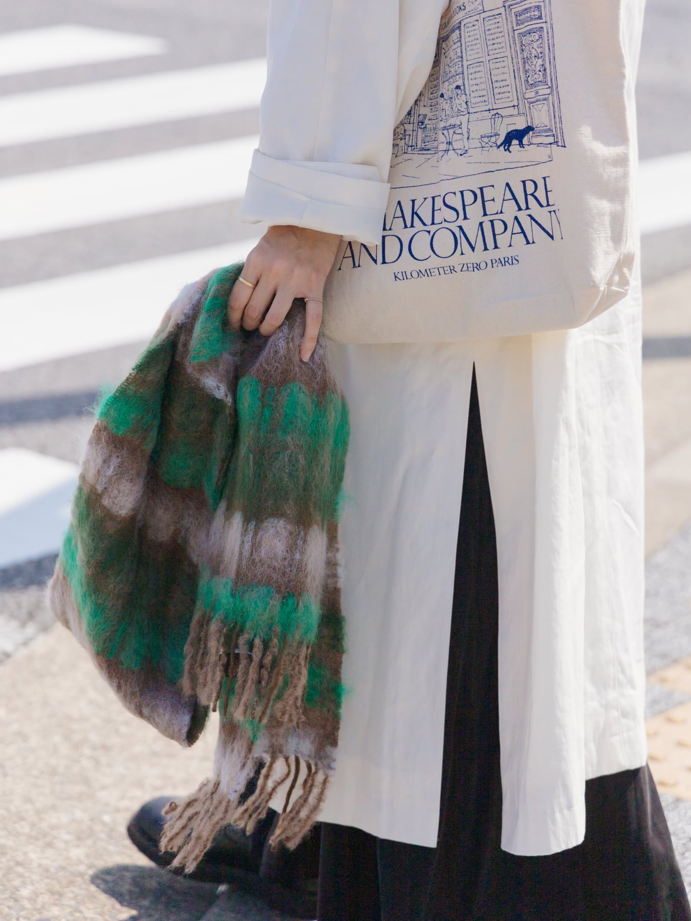MANTAS EZCARAY モヘアマフラー／FOULARD MIA