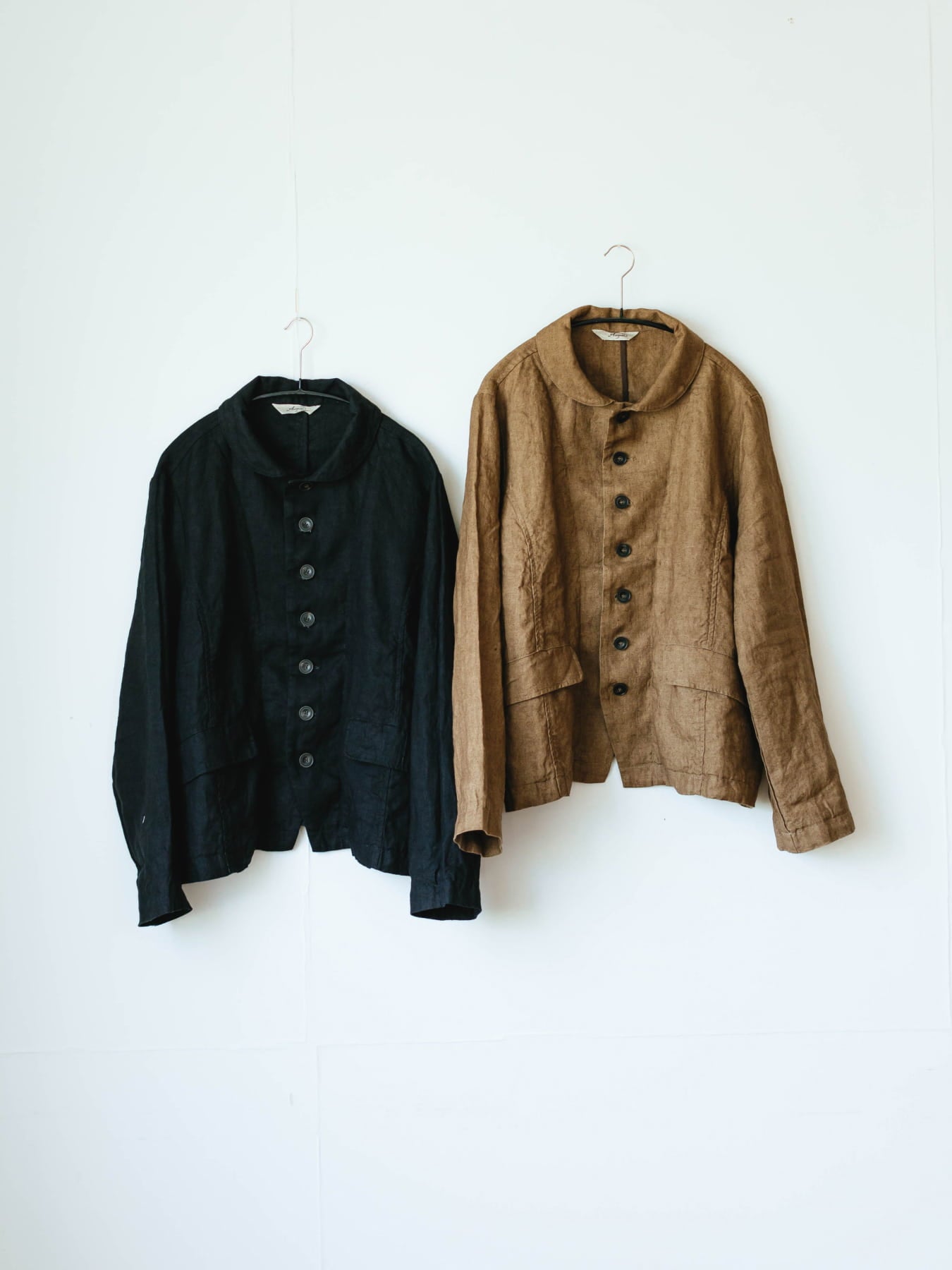 ichi Antiquités Linen Canvas Jacket