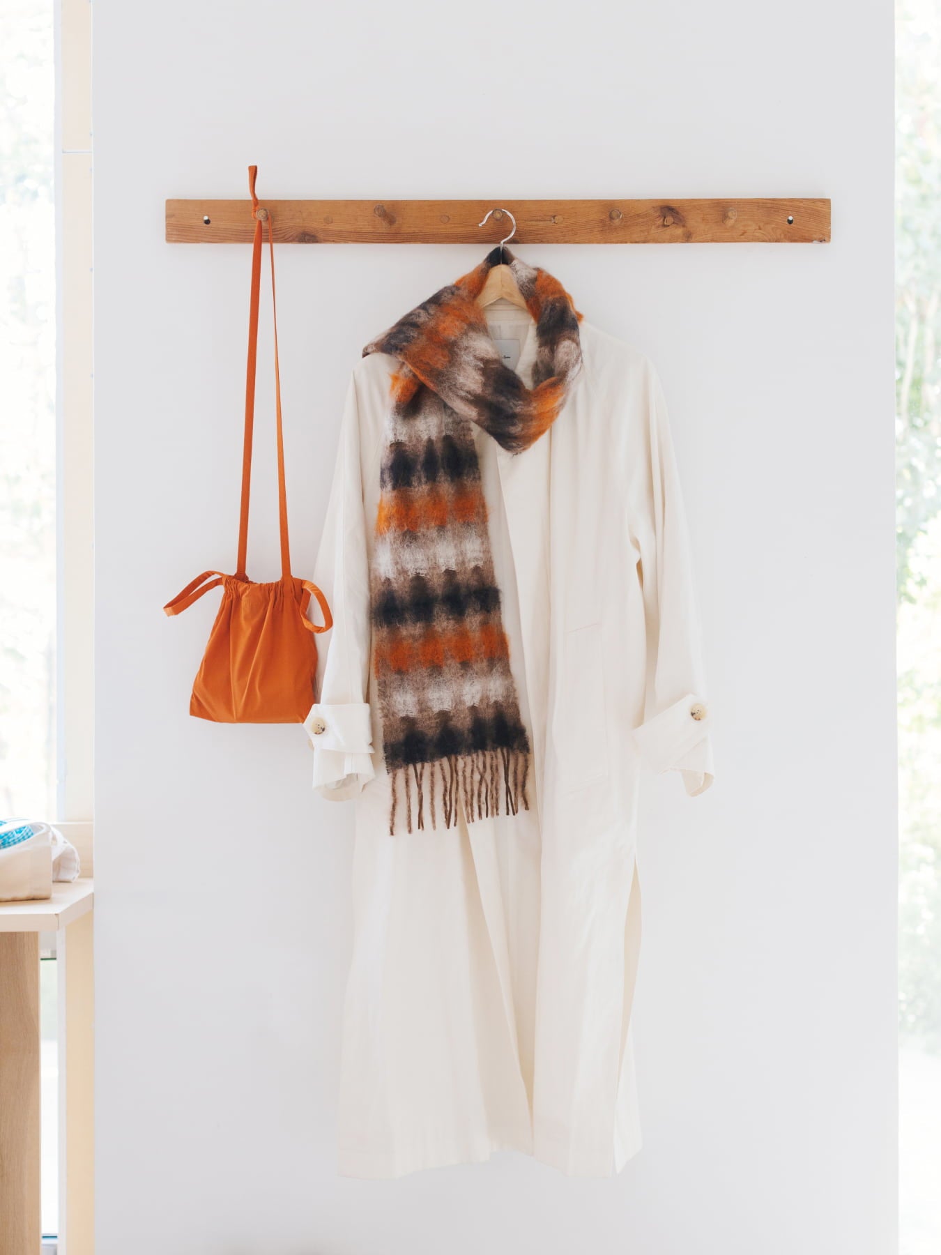 MANTAS EZCARAY モヘアマフラー／FOULARD MIA