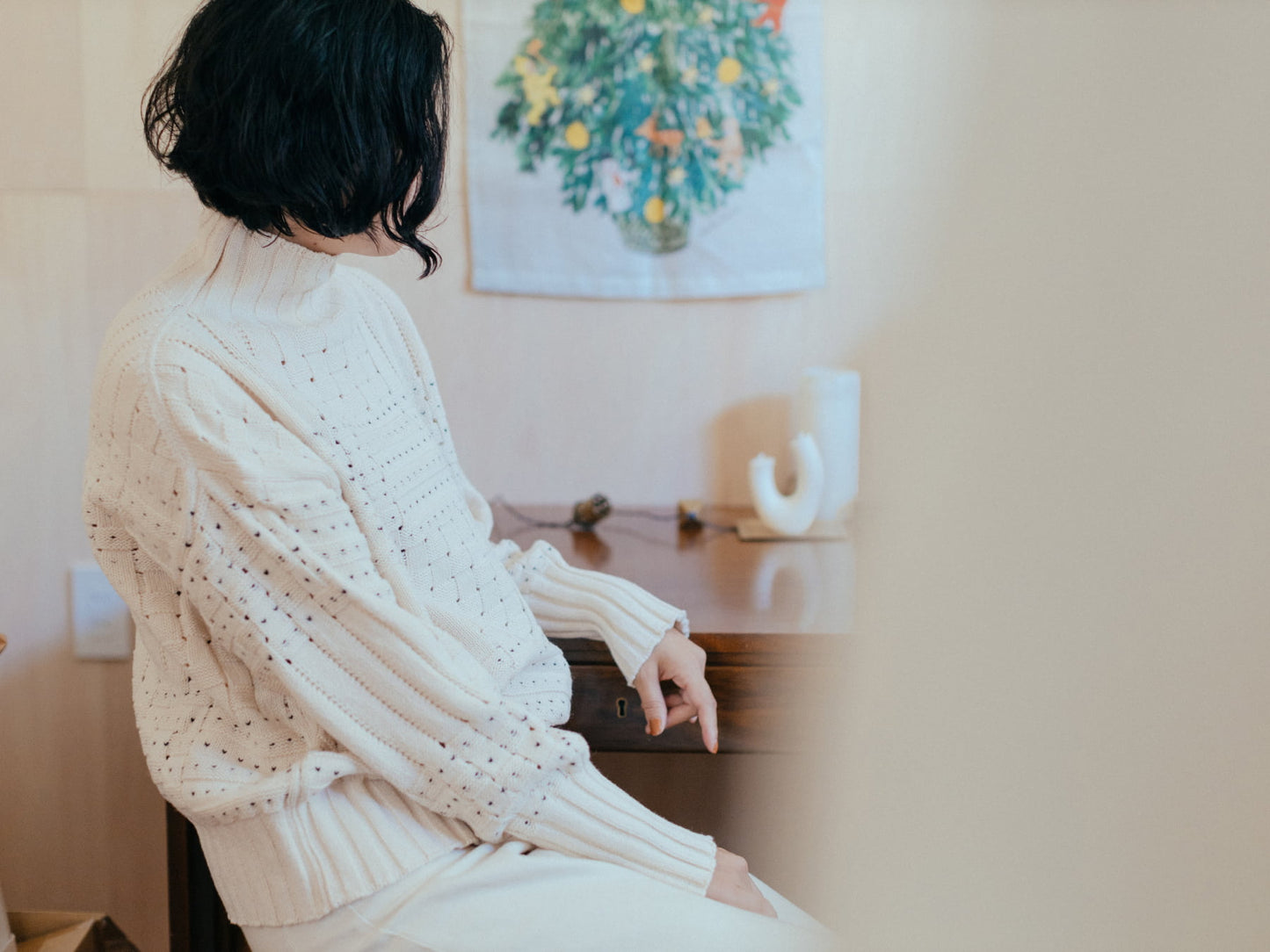 ONICA Cotton Wool Turtleneck Jumper