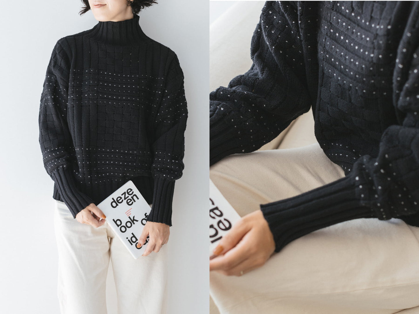 ONICA Cotton Wool Turtleneck Jumper