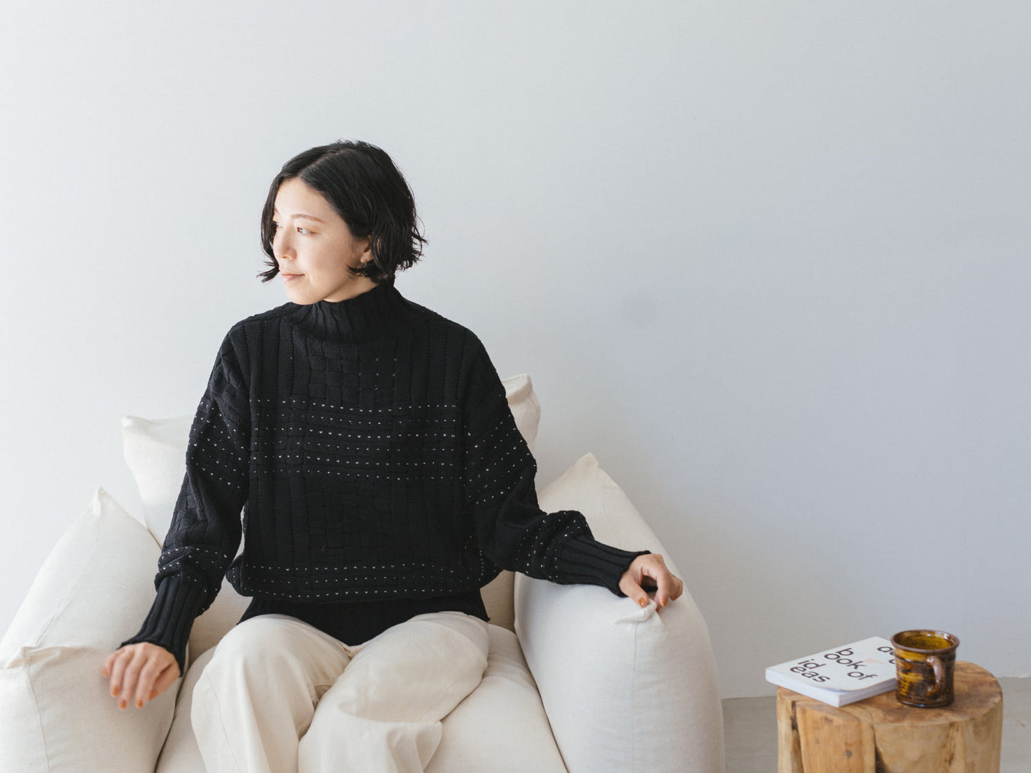 ONICA Cotton Wool Turtleneck Jumper