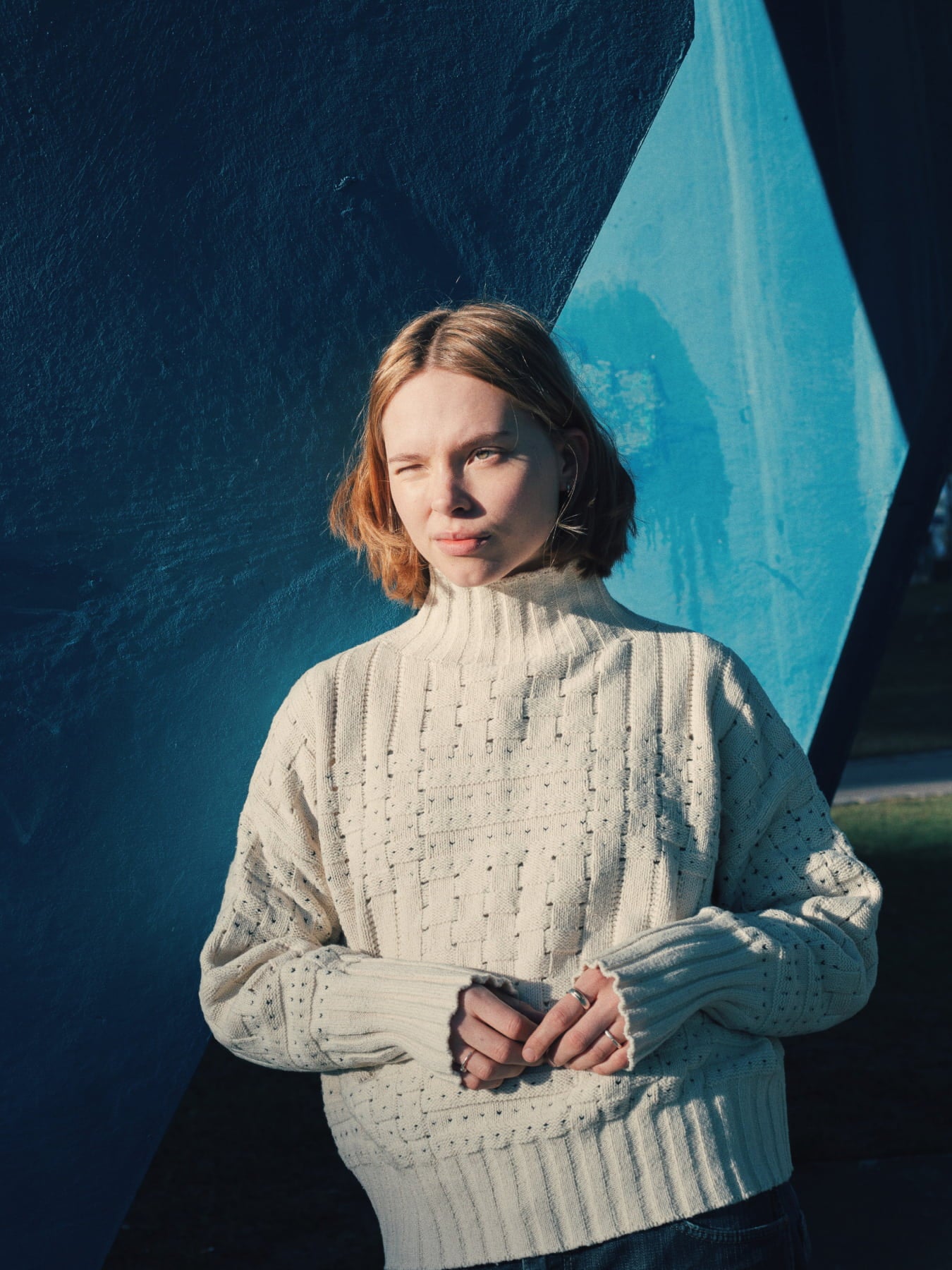 ONICA Cotton Wool Turtleneck Jumper