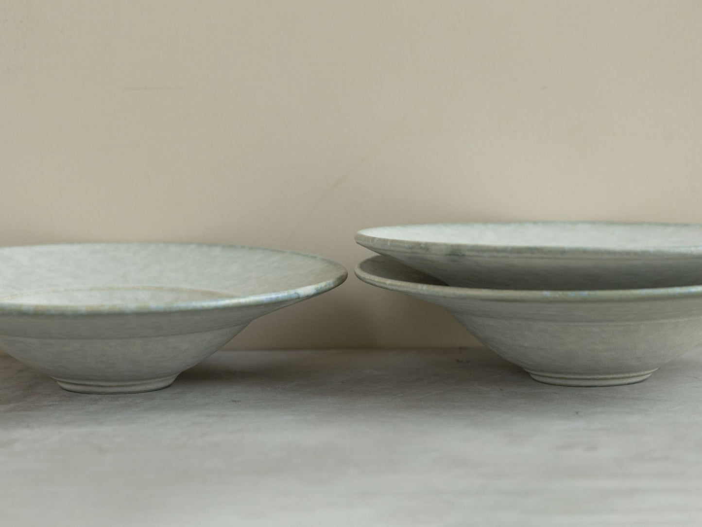 佐野元春 リム鉢21cm／海碧