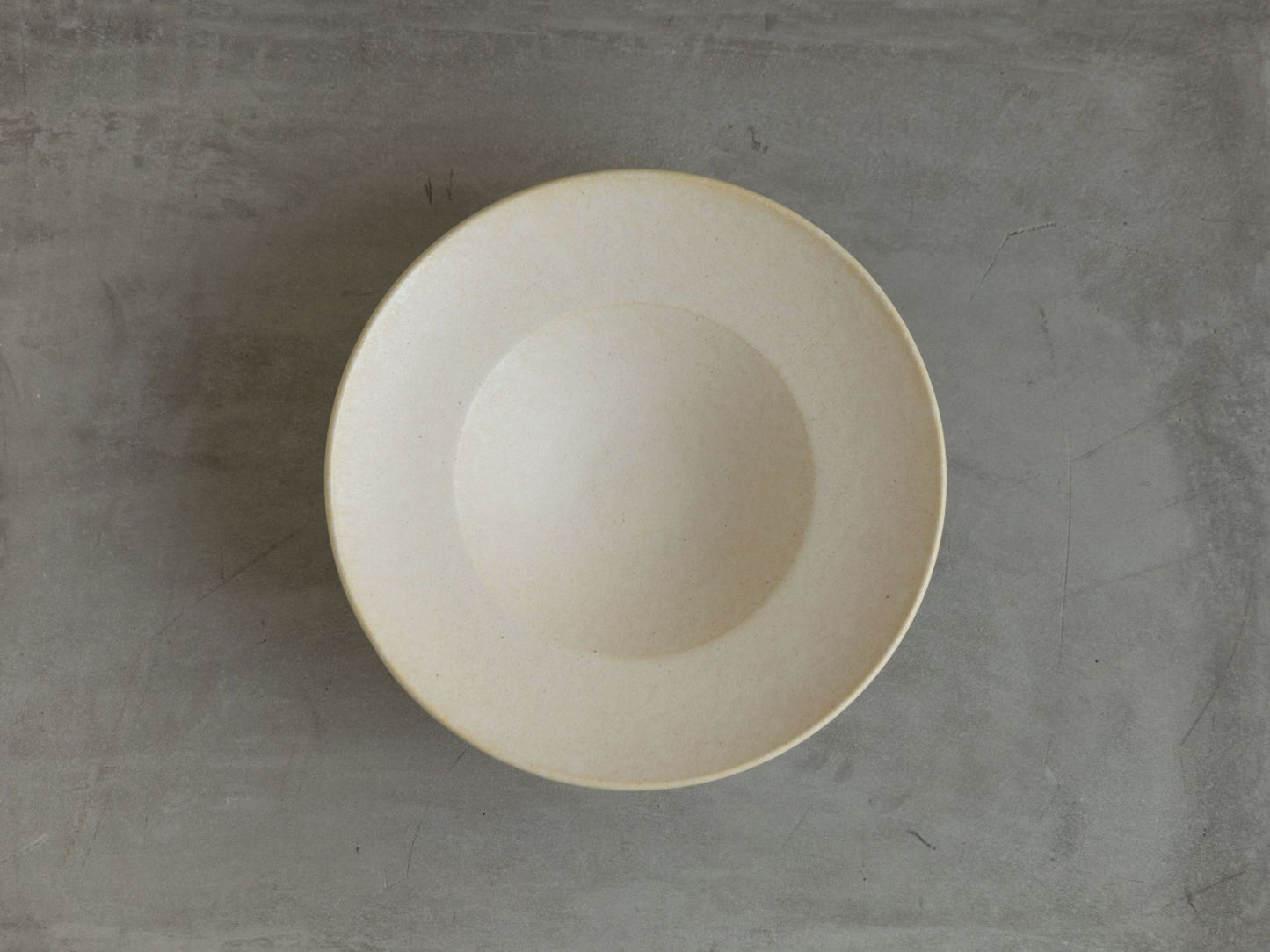 佐野元春 リム鉢21cm／藍白